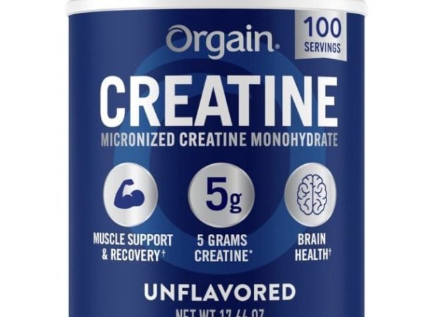 Orgain Creatine Monohydrate Micronized Powder, 17 oz only $10.24 shipped!